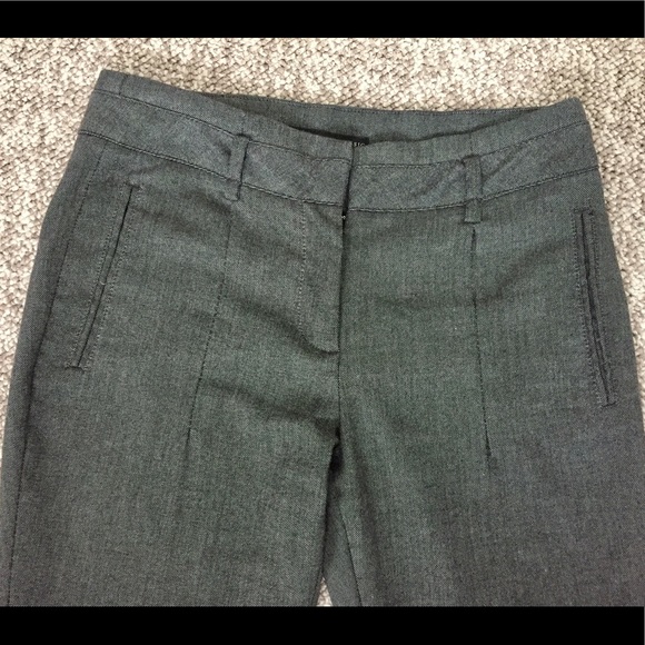Zara Basic Women’s Gray Cuffed Dress Pants - Picture 2 of 7